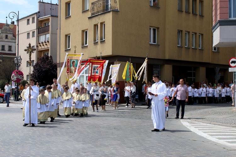 Procesja Bożego Ciała w Strzelinie 2019