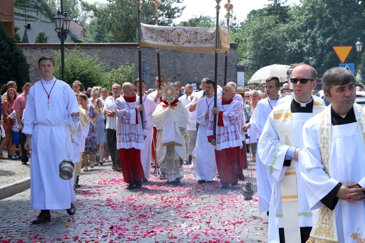 Procesja Bożego Ciała w Strzelinie 2019