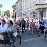 Procesja Bożego Ciała w parafii pw. św. Jadwigi Śląskiej we Wrocławiu-Leśnicy