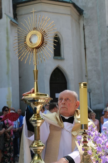 Boże Ciało 2019 - Wałbrzych, parafia pw. św. Barbary