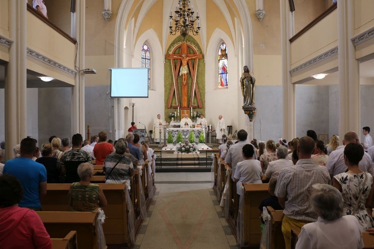 Boże Ciało 2019 - Wałbrzych, parafia pw. św. Barbary