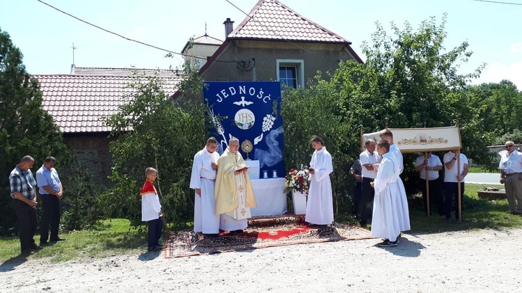 Procesja Bożego Ciała w Wawrzeńczycach 2019