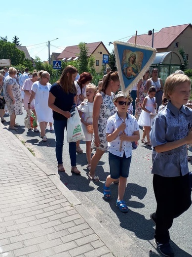 Procesja Bożego Ciała w Wawrzeńczycach 2019