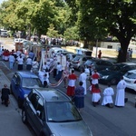 Międzyparafialna procesja Bożego Ciała z wrocławskiego Kozanowa na Pilczyce