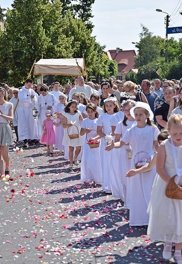 Boże Ciało 2019 - Świdnica, parafia pw. św. Andrzeja Boboli