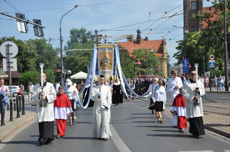 Centralna Procesja Boże Ciała w obiektywie seminarzysty