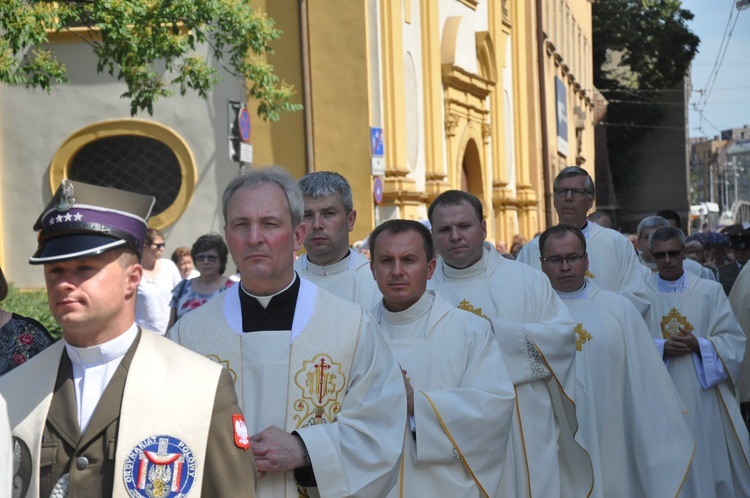 Centralna Procesja Boże Ciała w obiektywie seminarzysty