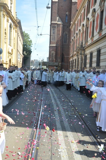 Centralna Procesja Boże Ciała w obiektywie seminarzysty