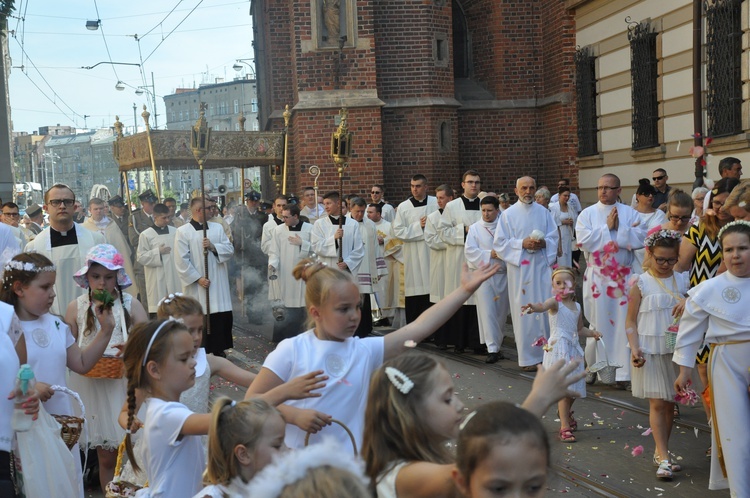 Centralna Procesja Boże Ciała w obiektywie seminarzysty