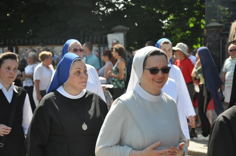 Centralna Procesja Boże Ciała w obiektywie seminarzysty