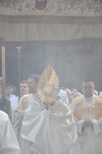 Centralna Procesja Boże Ciała w obiektywie seminarzysty