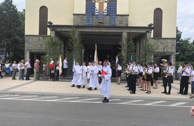 Boże Ciało w parafii NMP Królowej Polski w Czechowicach-Dziedzicach - 2019