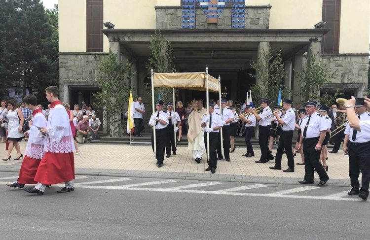 Boże Ciało w parafii NMP Królowej Polski w Czechowicach-Dziedzicach - 2019