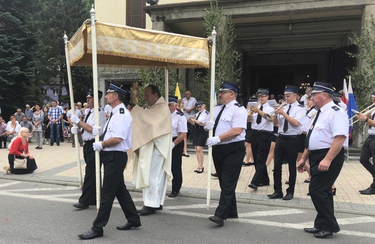 Boże Ciało w parafii NMP Królowej Polski w Czechowicach-Dziedzicach - 2019