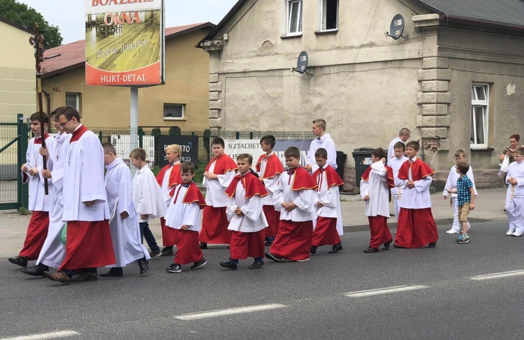 Boże Ciało w parafii NMP Wspomożenia Wiernych w Czechowicach-Dziedzicach - 2019