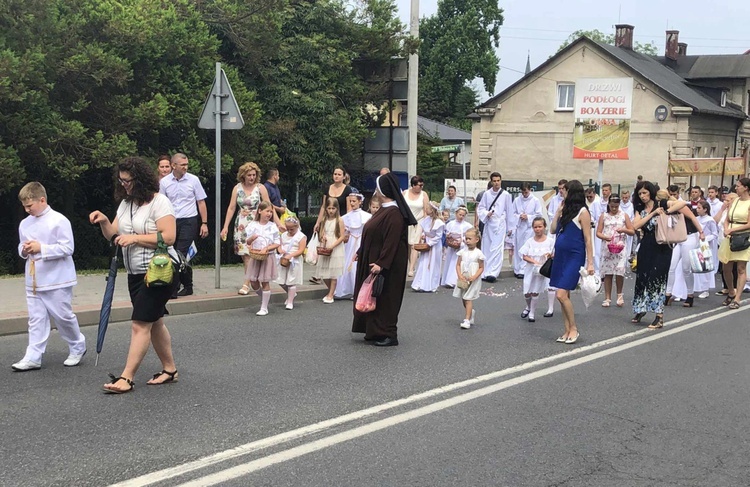 Boże Ciało w parafii NMP Wspomożenia Wiernych w Czechowicach-Dziedzicach - 2019