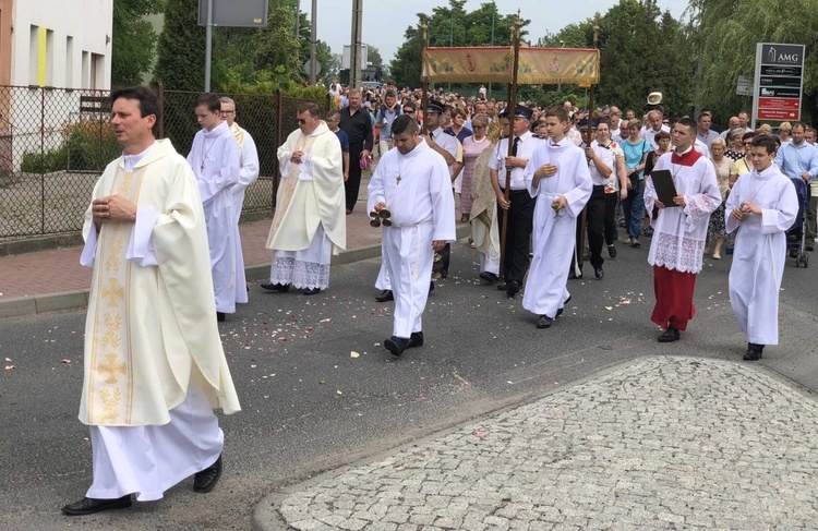 Boże Ciało w parafii NMP Wspomożenia Wiernych w Czechowicach-Dziedzicach - 2019