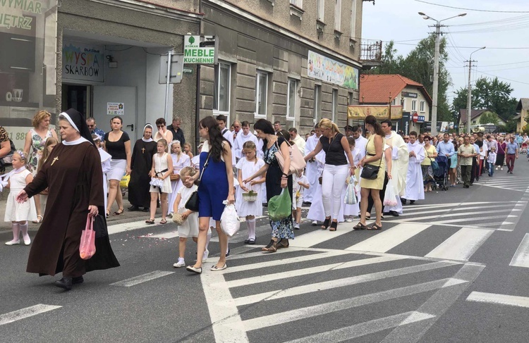 Boże Ciało w parafii NMP Wspomożenia Wiernych w Czechowicach-Dziedzicach - 2019