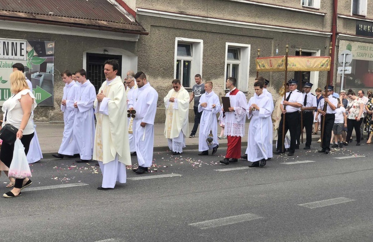 Boże Ciało w parafii NMP Wspomożenia Wiernych w Czechowicach-Dziedzicach - 2019