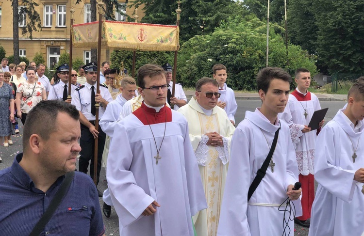 Boże Ciało w parafii NMP Wspomożenia Wiernych w Czechowicach-Dziedzicach - 2019