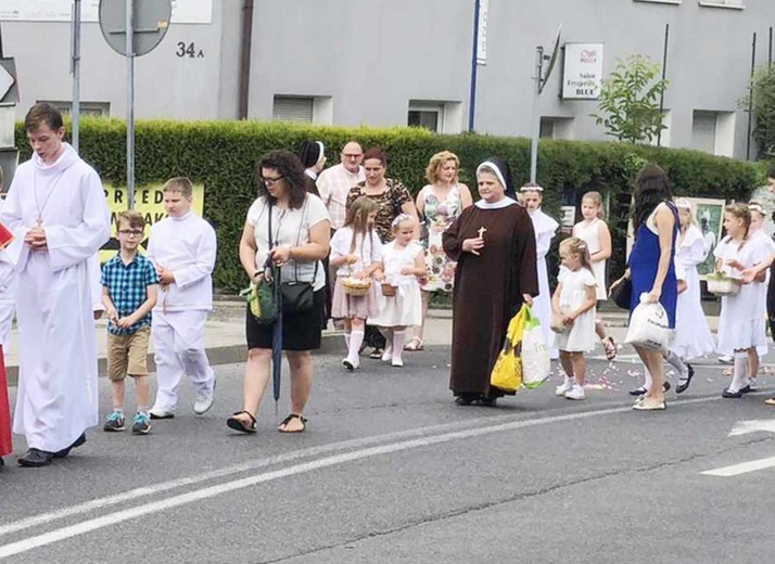 Boże Ciało w parafii NMP Wspomożenia Wiernych w Czechowicach-Dziedzicach - 2019