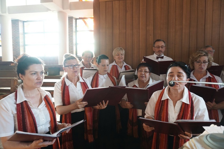 Konsekracja wdowy w kościele franciszkanów