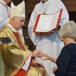 Konsekracja wdowy w kościele franciszkanów