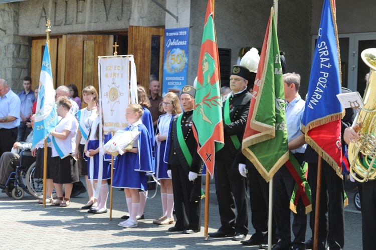 50-lecie poświęcenia kościoła w Drogomyślu