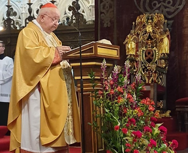 Rocznica święceń kapłańskich kard. Dziwisza, bp. Zająca i bp. Rakoczego