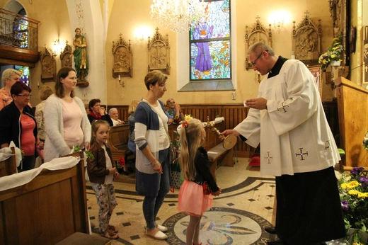 Nabożeństwo ku czci św. Rity w Rycerce Górnej