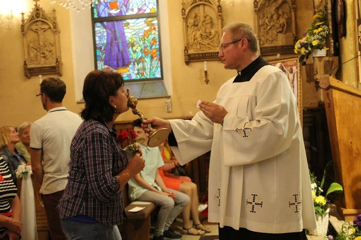 Nabożeństwo ku czci św. Rity w Rycerce Górnej