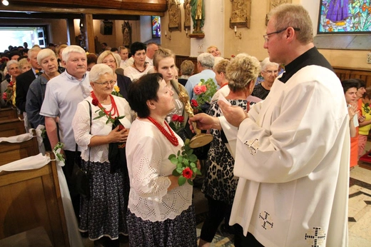 Nabożeństwo ku czci św. Rity w Rycerce Górnej