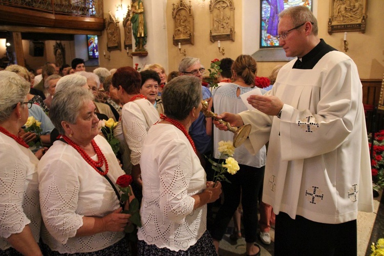 Nabożeństwo ku czci św. Rity w Rycerce Górnej