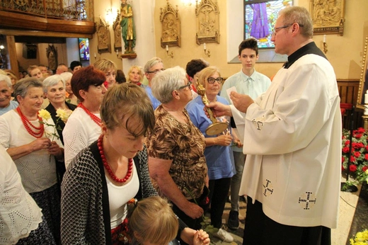 Nabożeństwo ku czci św. Rity w Rycerce Górnej