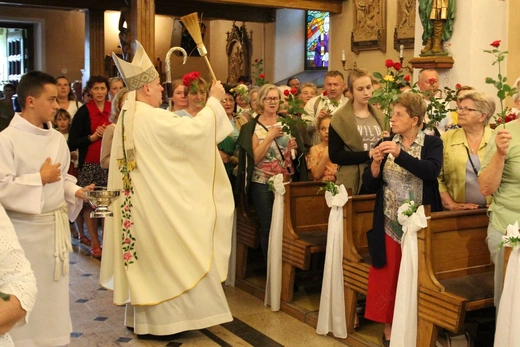 Nabożeństwo ku czci św. Rity w Rycerce Górnej