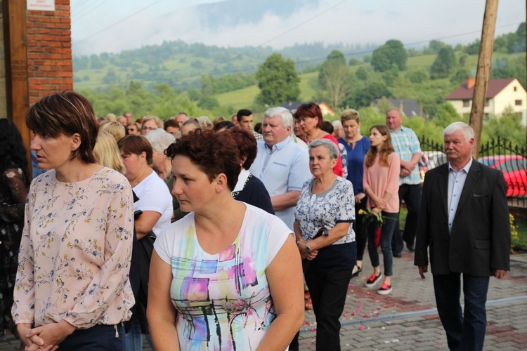 Nabożeństwo ku czci św. Rity w Rycerce Górnej