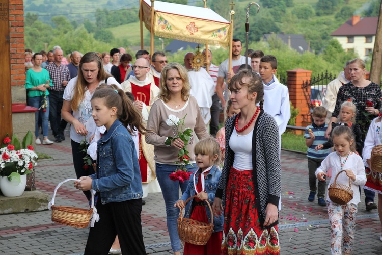 Nabożeństwo ku czci św. Rity w Rycerce Górnej