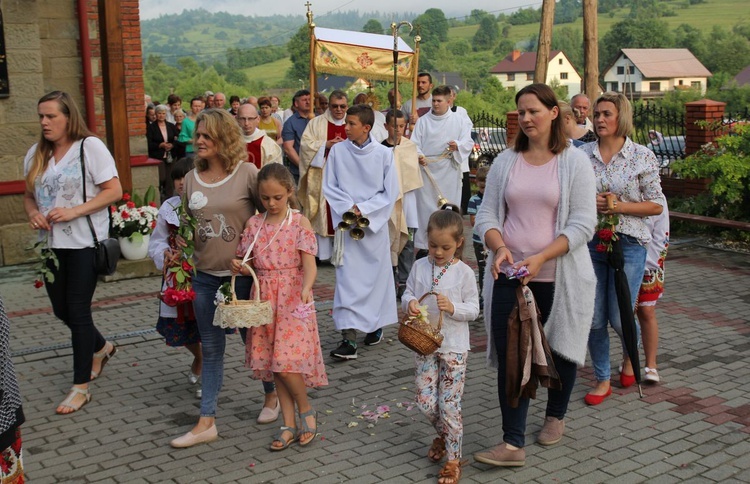 Nabożeństwo ku czci św. Rity w Rycerce Górnej