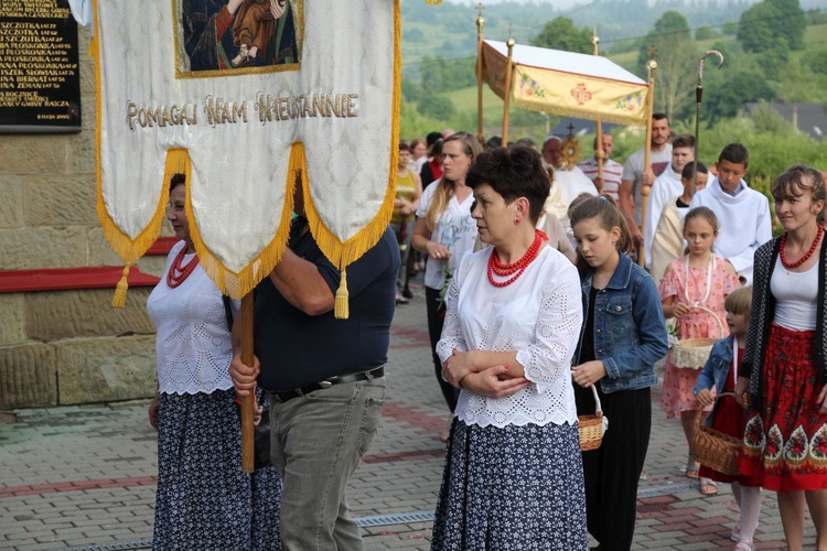 Nabożeństwo ku czci św. Rity w Rycerce Górnej