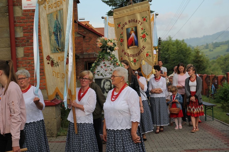 Nabożeństwo ku czci św. Rity w Rycerce Górnej