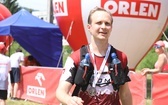 Uczestnicy I Biegu Frassatiego na finiszu w Międzybrodziu Bialskim - 2019 - cz. 1