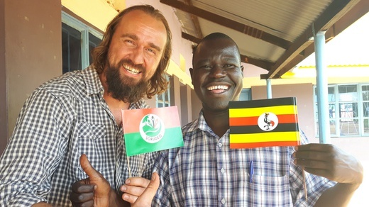 Krzysztof Błażyca w Afryce