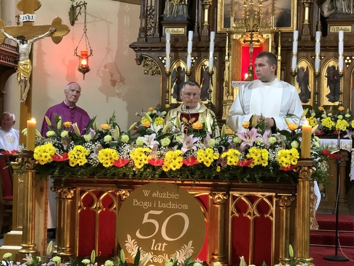 50-lecie kapłaństwa ks. Jerzego Czernala