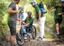 Taką pielgrzymkę  można bez przeszkód nazwać ekstremalną. 