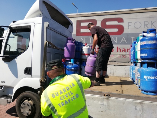Międzynarodowa kontrola Inspekcji Transportu Drogowego na A4 w Rudzie Śląskiej