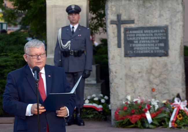 Obchody rocznicy robotniczego protestu w Radomiu