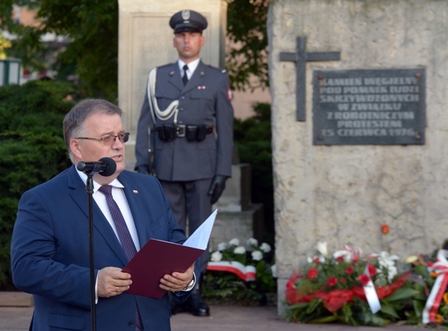 Obchody rocznicy robotniczego protestu w Radomiu