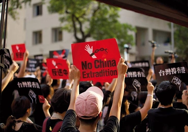 Protest przeciwko ustawie o ekstradycji do Chin zainicjowali nieoczekiwanie młodzi mieszkańcy Hongkongu.