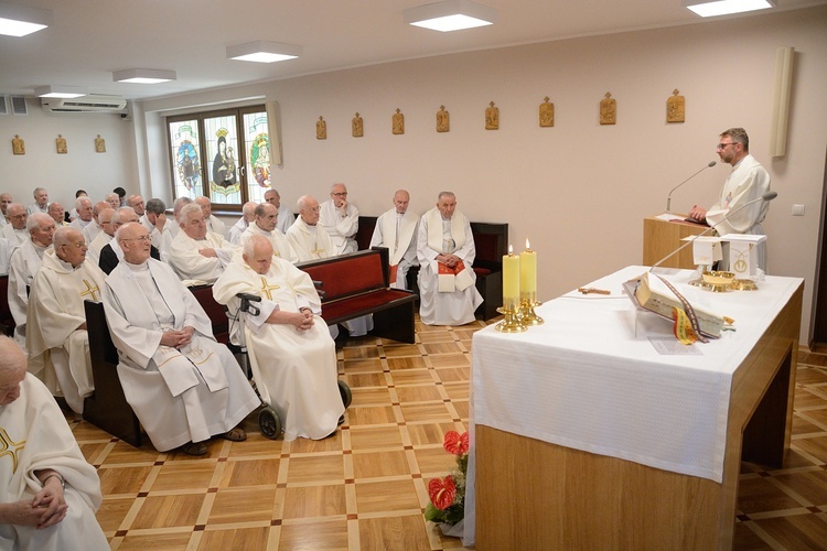 Jubileusze kapłańskie w Domu Księży Emerytów