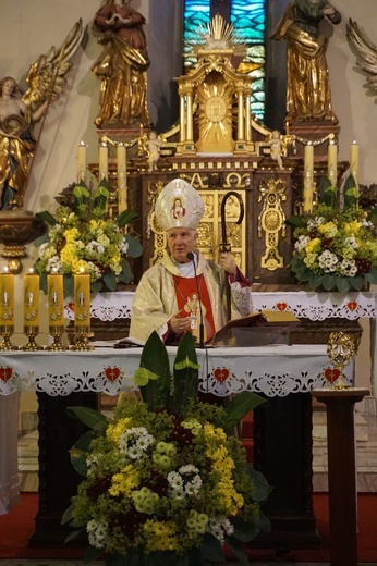 Relikwie św. Faustyny Kowalskiej w Krosnowicach